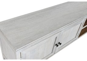 Τηλεόραση Home ESPRIT Λευκό 160 x 40 x 60 cm