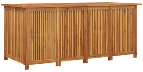 vidaXL Μπαούλο Αποθήκευσης Κήπου 175x80x75 εκ. από Μασίφ Ξύλο Ακακίας