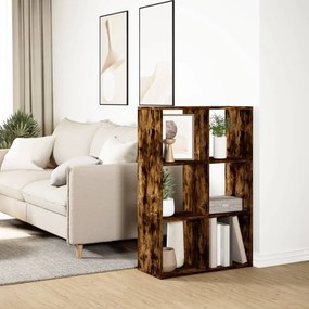 vidaXL Βιβλιοθήκη/Διαχωριστικό Χώρου Δρυς 69,5x29x103,5 εκ. Επεξ. Ξύλο