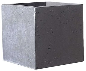 Κασπώ Πήλινο Τετράγωνο Rocky XL D-6050-8 50x50x50 Grey Supergreens Πηλός