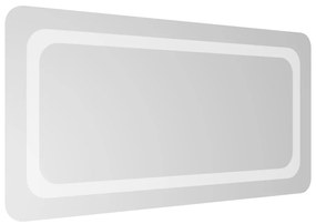 vidaXL Καθρέφτης Μπάνιου με LED 40x80 εκ.