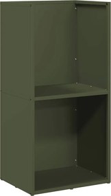 vidaXL Ράφι Καυσόξυλων 40x30x80 εκ. Χάλυβας ψυχρής έλασης