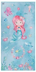 Beauty Home Πετσέτα θαλάσσης διπλής όψης παιδική Microfiber Αrt 2269 Βεραμάν