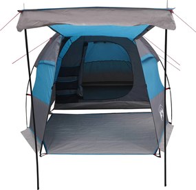 vidaXL Σκηνή τούνελ Μπλε 390 x 215 x 152 cm