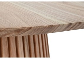 Τραπεζαρία Home ESPRIT Φυσικό ξύλο mindi 150 x 150 x 75 cm