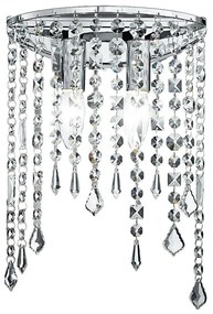 Φωτιστικό Τοίχου - Απλίκα I-Breeze/AP2 Chrome Luce Ambiente Design Crystal, Metal