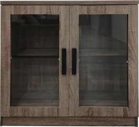 Παπουτσοθήκη-ντουλάπι Sapato pakoworld σε oak απόχρωση 80x40x80εκ