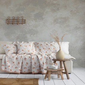 Ριχτάρι Tullio Terracotta Nima Πολυθρόνα 180x180cm Cotton-Polyester