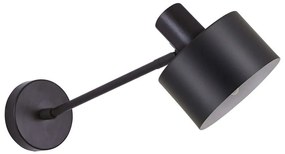 Φωτιστικό Τοίχου Adept 77-8323 14x29x27cm 1xE27 60W Black Homelighting