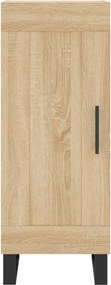 vidaXL Ντουλάπι Sonoma Δρυς 34,5x34x90 εκ. από Επεξεργασμένο Ξύλο