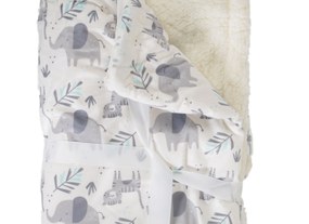 CANGAROO ΚΟΥΒΕΡΤΑ ΑΓΚΑΛΙΑΣ ΛΙΚΝΟΥ 75/105CM SHAGGY GREY 3800146269289