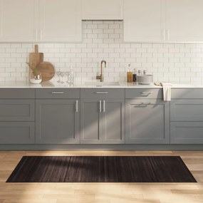 VidaXL Χαλί Ορθογώνιο Σκούρο Καφέ 80 x 200 εκ. Μπαμπού