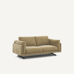 Διθέσιος καναπές από βαμβακερό βελούδο stonewashed, CESAR