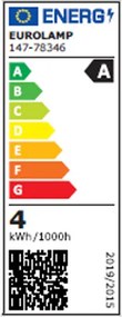 Λάμπα LED Eurolamp E27/4W/4000K/840Lm 147-78346