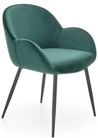 60-21281 K480 chair dark green DIOMMI V-CH-K/480-KR-C.ZIELONY, 1 Τεμάχιο