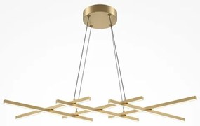 Κρεμαστό Φωτιστικό Οροφής LED 40W Ορείχαλκος 2600K-3500K Halo MOD244PL-L50BSK Maytoni-MOD244PL-L50BSK-Ορείχαλκος MOD244PL-L50BSK