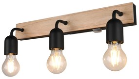 Φωτιστικό Επίτοιχο Trio Lighting ARTURO 284470332 Wood Coloured