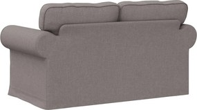 vidaXL Καναπές Taupe 155 x 82 x 80 εκ ύφασμα