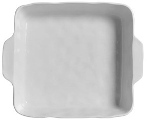 Πυρίμαχο Σκεύος Τετράγωνο Magna 37.150.75 37x27x6,4cm White Cryspo Trio Πορσελάνη