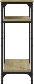 vidaXL Βοηθητικό Τραπέζι Sonoma Δρυς 40x30x75 εκ. Επεξεργασμένο Ξύλο