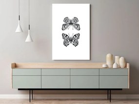 Πίνακας - Two Butterflies (1 Part) Vertical - 80x120