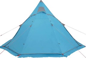 vidaXL Σκηνή Κάμπινγκ Tipi 5 Ατόμων Αδιάβροχη Μπλε