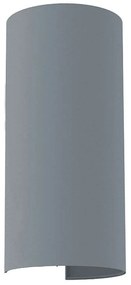 Φωτιστικό Τοίχου - Απλίκα Velero 8043 1xE27 max 40W Grey Nowodvorski Μέταλλο,Ύφασμα