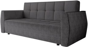 162750049 Καναπές - κρεβάτι Posso διθέσιος-Gkri Skouro Υλικό κατασκευής    Μοριοσανίδα + Ξύλο  Κάθισμα:  Aφρός T25 + Ελατήρια  Πόδια: Πλαστικά   , 1 Τεμάχιο