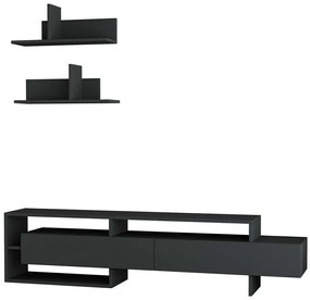 Σύνθεση Τηλεόρασης Gara 776HMS3014 180x32x42cm Anthracite