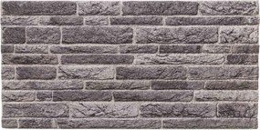 vidaXL Πάνελ τοίχου 10 pcs Ανθρακί 100 x 50 cm Αφρός EPS