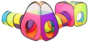 vidaXL Παιδική Σκηνή Πολύχρωμη 190 x 264 x 90 εκ.