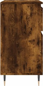 vidaXL Ντουλάπι Καπνιστή Δρυς 60x35x70 εκ. από Επεξεργασμένο Ξύλο