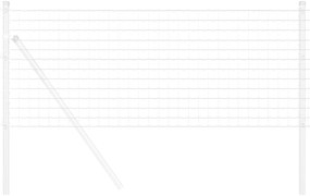 vidaXL Euro Fence 0.8x10 μ Γαλβανισμένος Χάλυβας