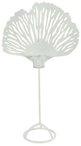 Κηροπήγιο Μεταλλικό Κοράλι 013.787036 56cm White Metal