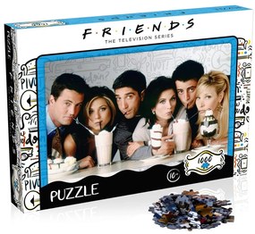 Παζλ Friends Milkshake WM00377-ML1 1000τμχ 10 Ετών+ Multicolor Winning Moves