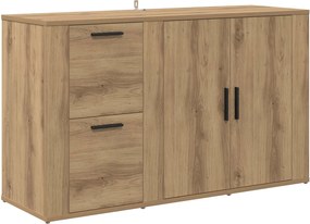 vidaXL Πλαϊνό γραφείο Artisan Oak 100 x 33 x 59.5 εκ.