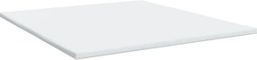vidaXL Κρεβάτι Boxspring με Στρώμα Κρεμ 200x200 εκ. Υφασμάτινο