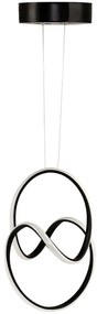 Φωτιστικό Οροφής Yin Yang 166PRG1162 166PRG1162 40x25x80cm Led 40-60W 6500K Black Opviq