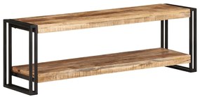 vidaXL Έπιπλο Τηλεόρασης 120 x 30 x 40 εκ. από Ακατέργαστο Ξύλο Μάνγκο