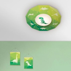 Φωτιστικό οροφής LED Elobra Dinopoly-Prasino