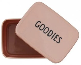 Design Letters Δοχείο Φαγητού Snack Box Nude 20203001N