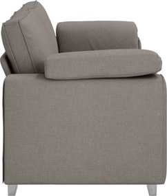 vidaXL 3-Θέσιος καναπές Taupe 220 cm ύφασμα