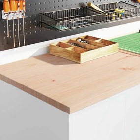 ντουλάπι αποθήκευσης γκαράζ Λευκό 60x51x85 εκ μασίφ ξύλο πεύκο - Λευκό