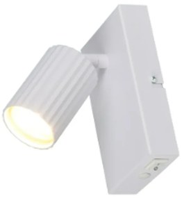 Φωτιστικό Τοίχου - Σποτ Soka 867770131 GU10 10W 9x14,5x15cm White Trio Lighting