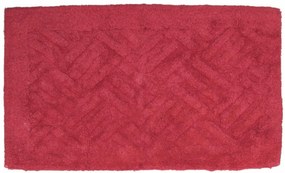 Ταπέτο Μπάνιου 50x80 Άλφα Κόκκινο Viopros