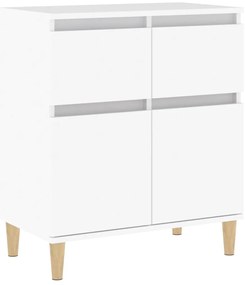 vidaXL Συρταριέρα Λευκή 60 x 35 x 70 εκ. από Επεξεργασμένο Ξύλο