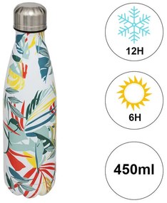 Mπουκάλι Θερμός 5five με χωρητικότητα 500ml και διατήρηση θερμοκρασίας 6h ζεστό / 12h κρύο