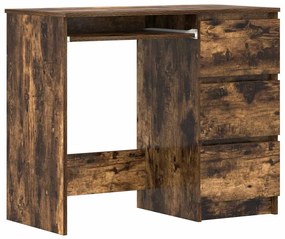 vidaXL Γραφείο Καπνιστή Δρυς 90x45x76 εκ. από Επεξεργασμένο Ξύλο