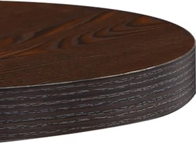 vidaXL Τραπέζι Bistro Σκούρο Καφέ 40 εκ. από MDF