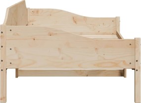 vidaXL Σκελετός Κρεβ. Χωρίς Στρώμα 80x200 εκ. Μασίφ Ξύλο Πεύκου